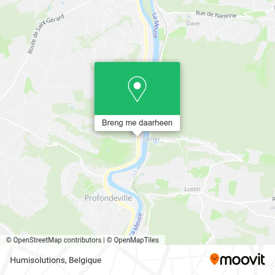 Humisolutions kaart