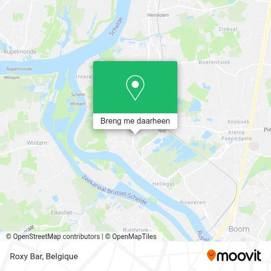 Roxy Bar kaart