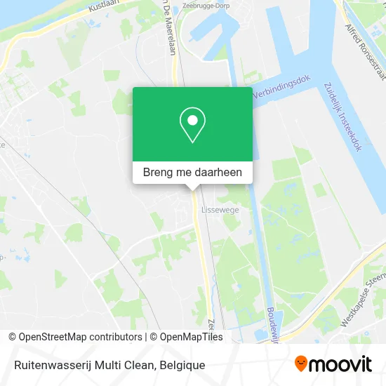 Ruitenwasserij Multi Clean kaart