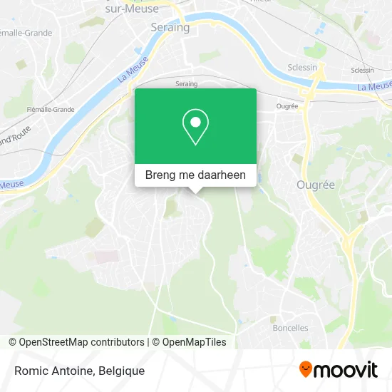 Romic Antoine kaart