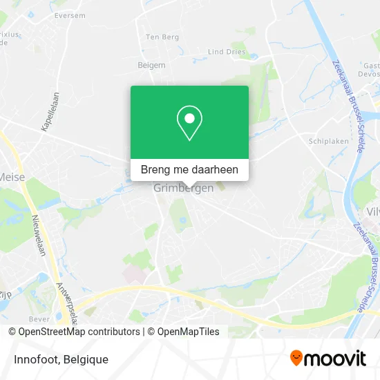 Innofoot kaart