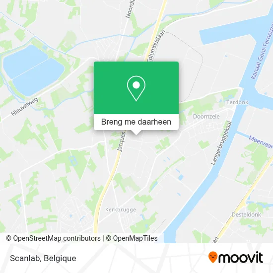 Scanlab kaart