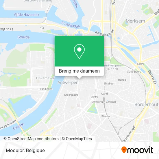 Modulor kaart