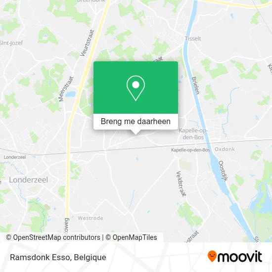 Ramsdonk Esso kaart