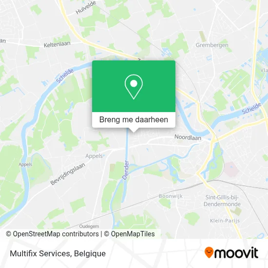 Multifix Services kaart