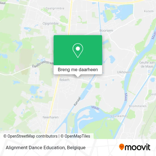 Alignment Dance Education kaart