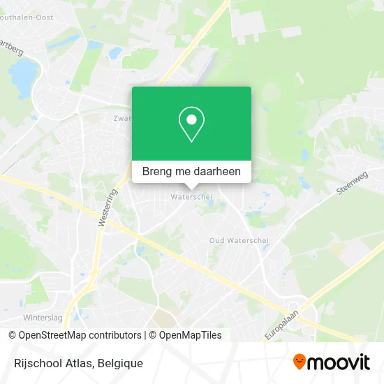 Rijschool Atlas kaart