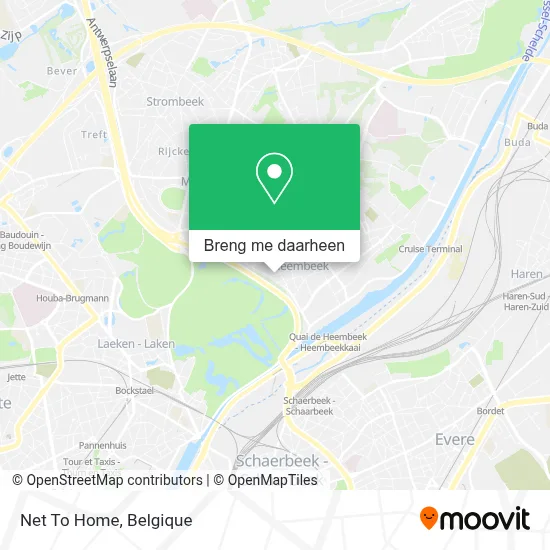 Net To Home kaart