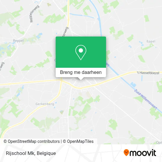 Rijschool Mk kaart