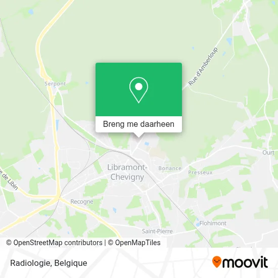 Radiologie kaart