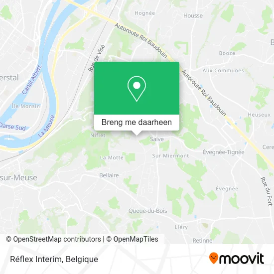 Réflex Interim kaart