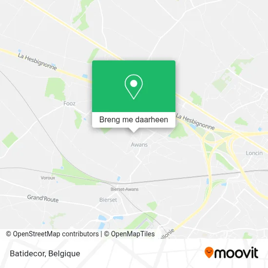 Batidecor kaart