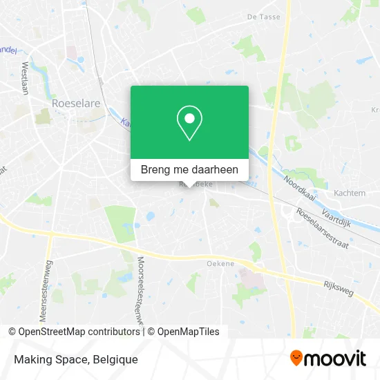 Making Space kaart