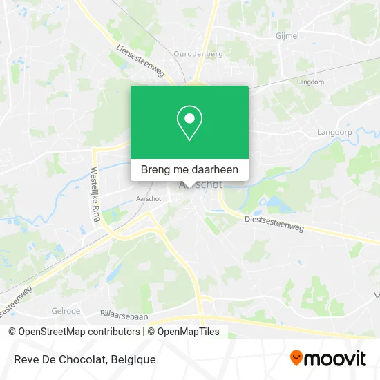 Reve De Chocolat kaart