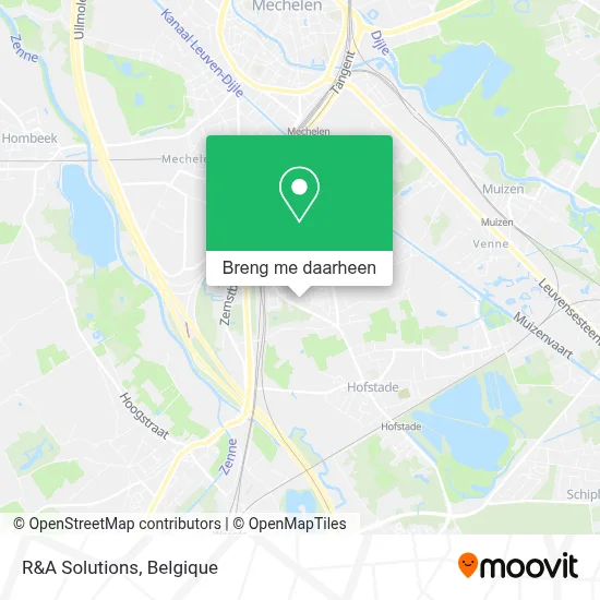 R&A Solutions kaart