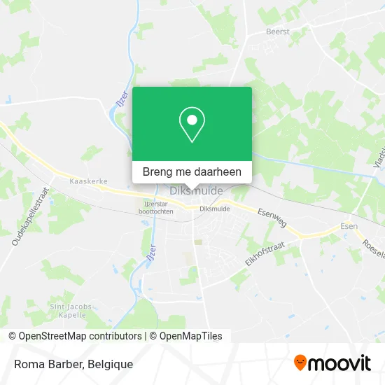 Roma Barber kaart
