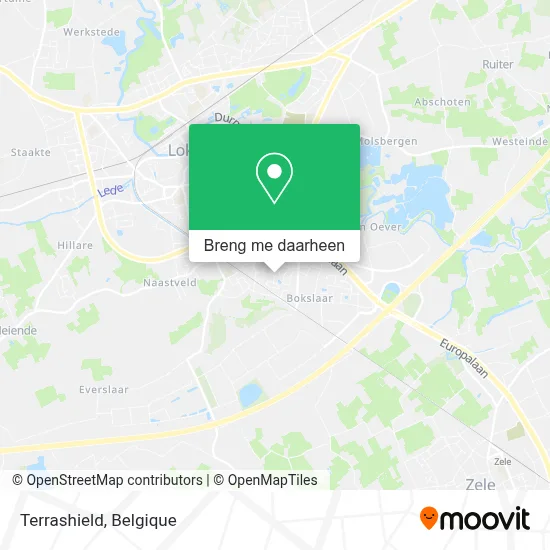 Terrashield kaart