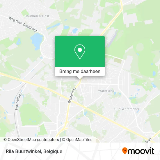 Rila Buurtwinkel kaart