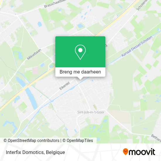 Interfix Domotics kaart