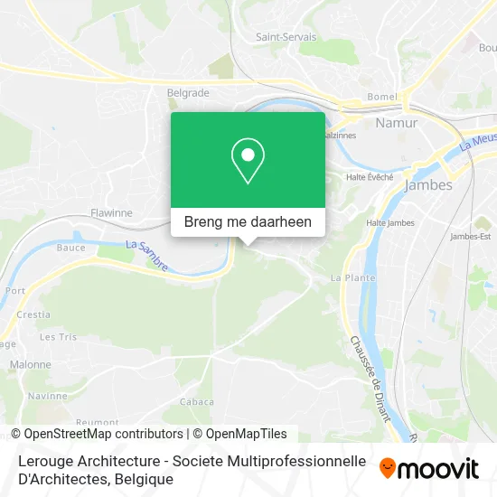 Lerouge Architecture - Societe Multiprofessionnelle D'Architectes kaart