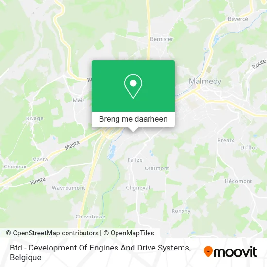 Btd - Development Of Engines And Drive Systems kaart