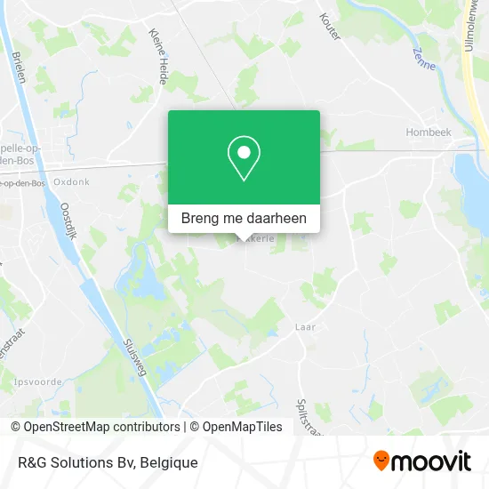 R&G Solutions Bv kaart