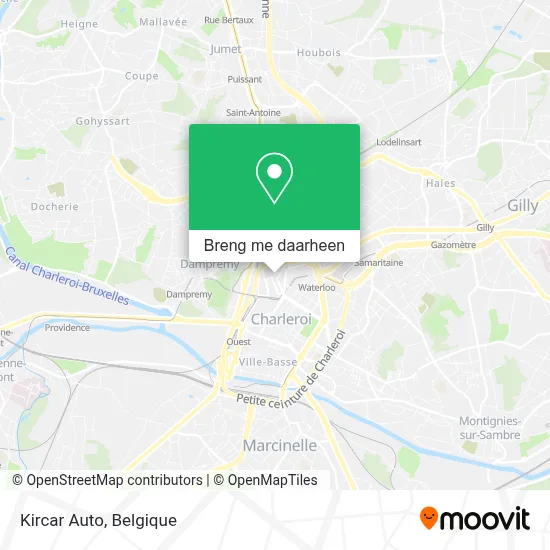 Kircar Auto kaart