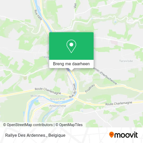 Rallye Des Ardennes. kaart