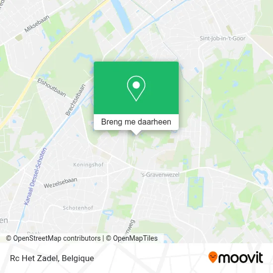 Rc Het Zadel kaart