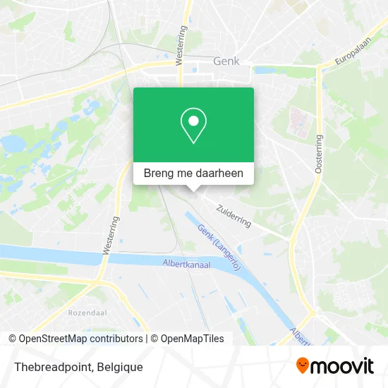 Thebreadpoint kaart