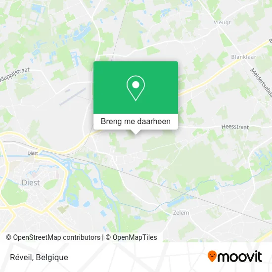 Réveil kaart