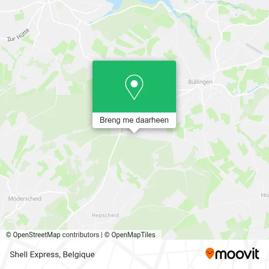 Shell Express kaart