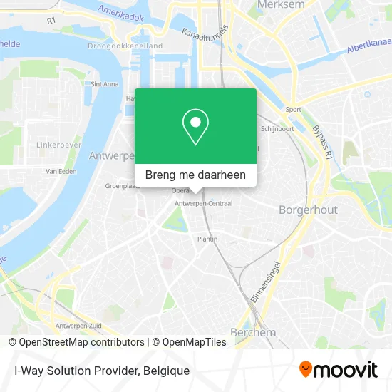 I-Way Solution Provider kaart