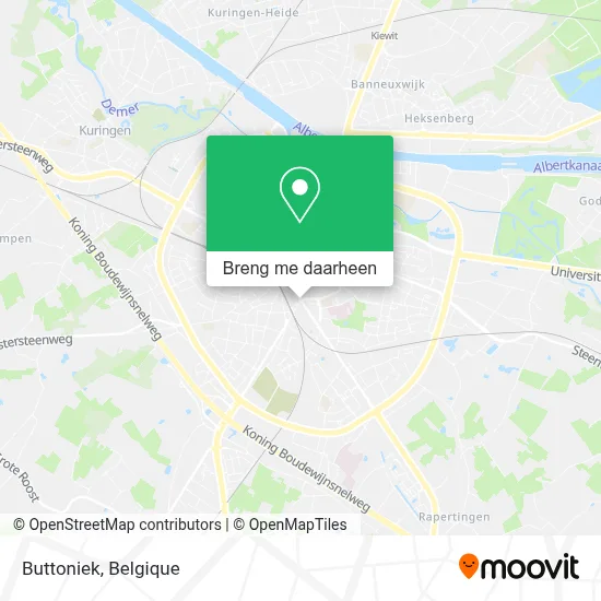 Buttoniek kaart