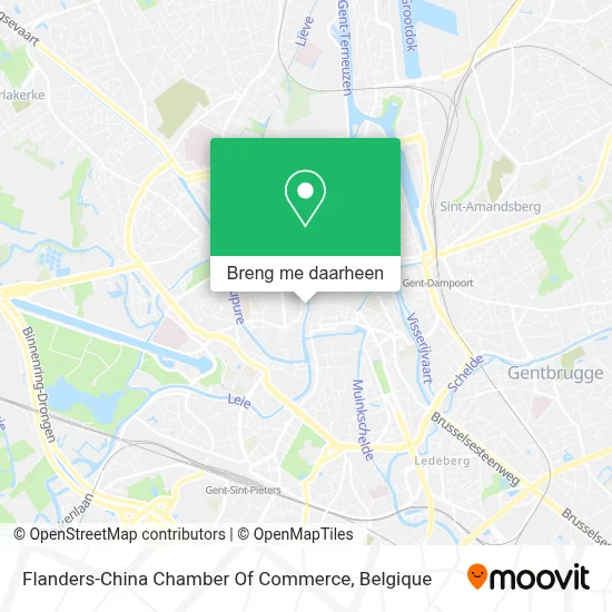 Flanders-China Chamber Of Commerce kaart