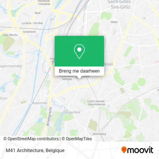 M41 Architecture kaart