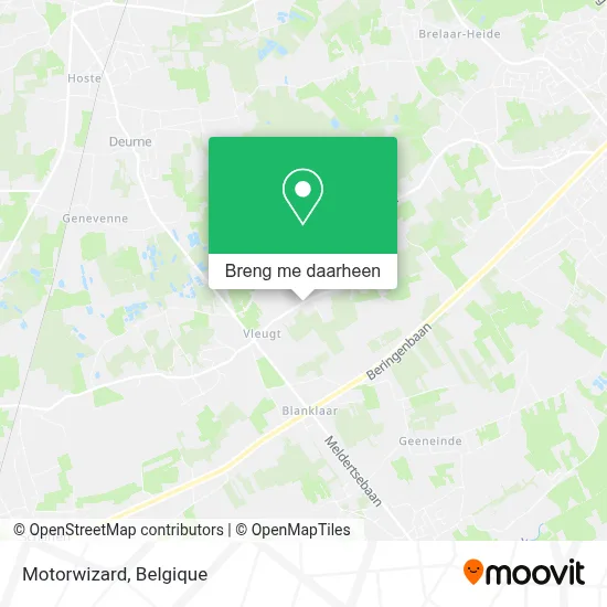 Motorwizard kaart
