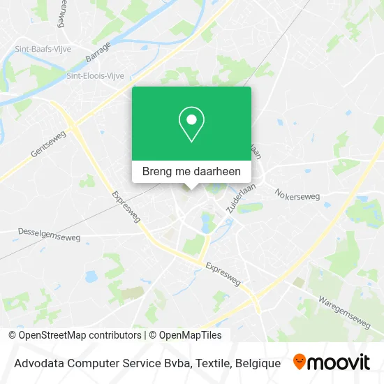 Advodata Computer Service Bvba, Textile kaart