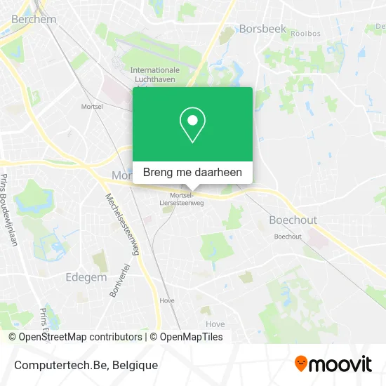 Computertech.Be kaart
