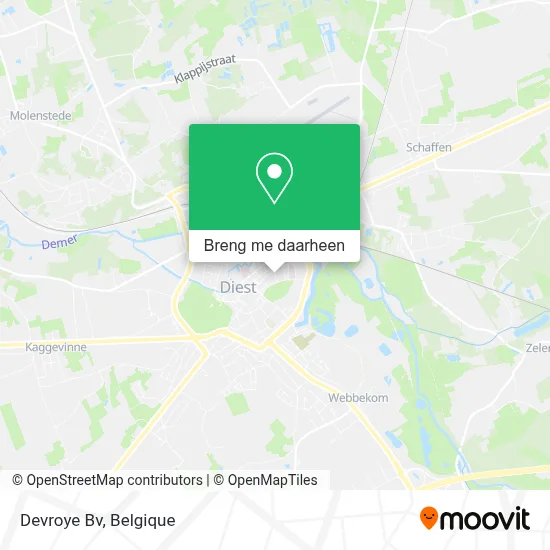 Devroye Bv kaart