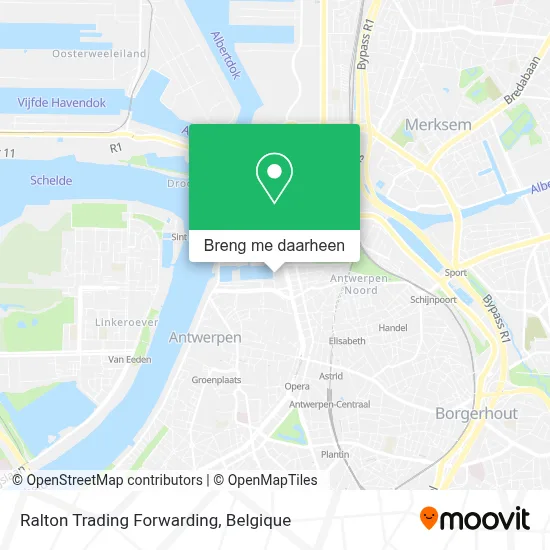 Ralton Trading Forwarding kaart