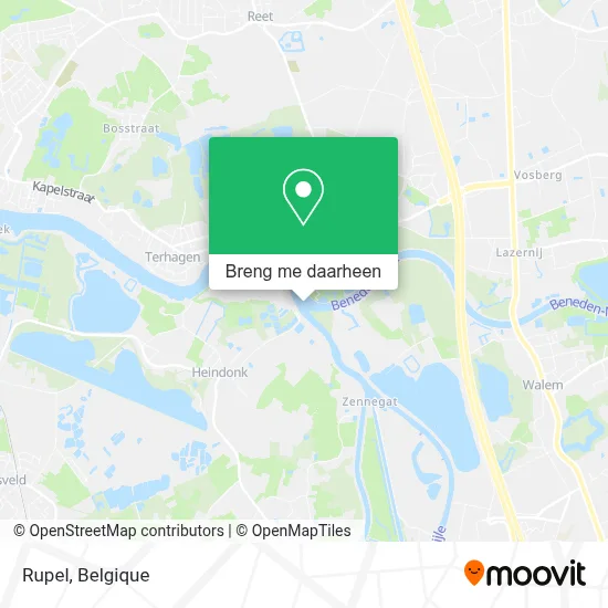 Rupel kaart