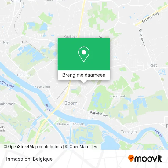 Inmasalon kaart