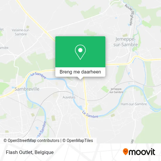 Flash Outlet kaart