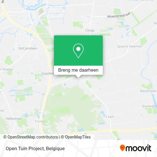 Open Tuin Project kaart