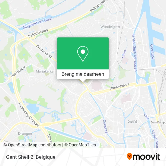 Gent Shell-2 kaart