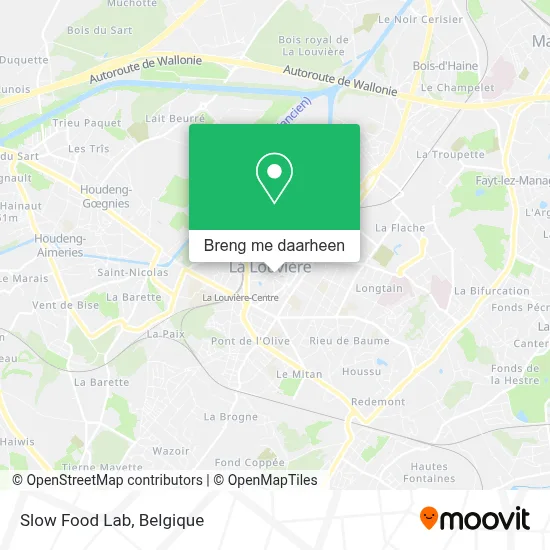 Slow Food Lab kaart
