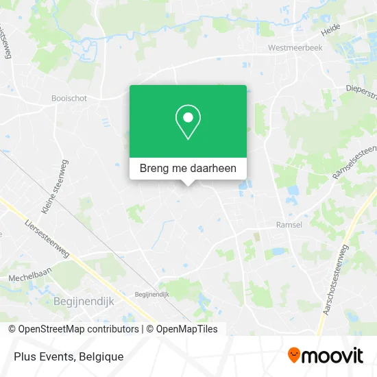 Plus Events kaart