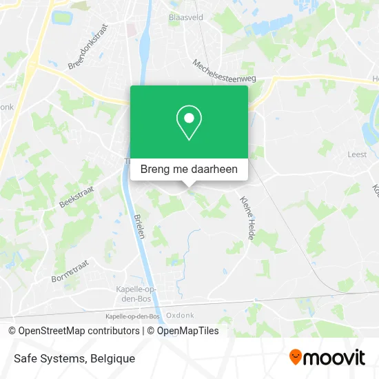 Safe Systems kaart