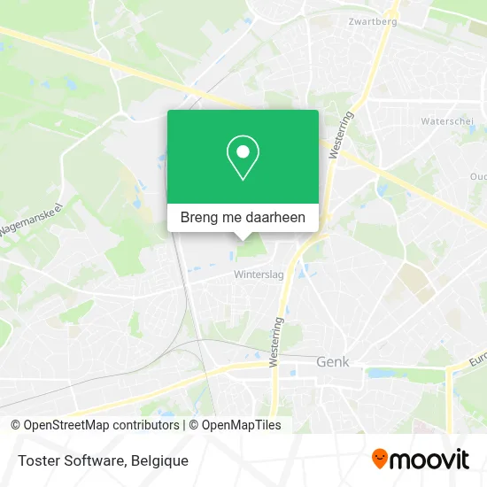 Toster Software kaart